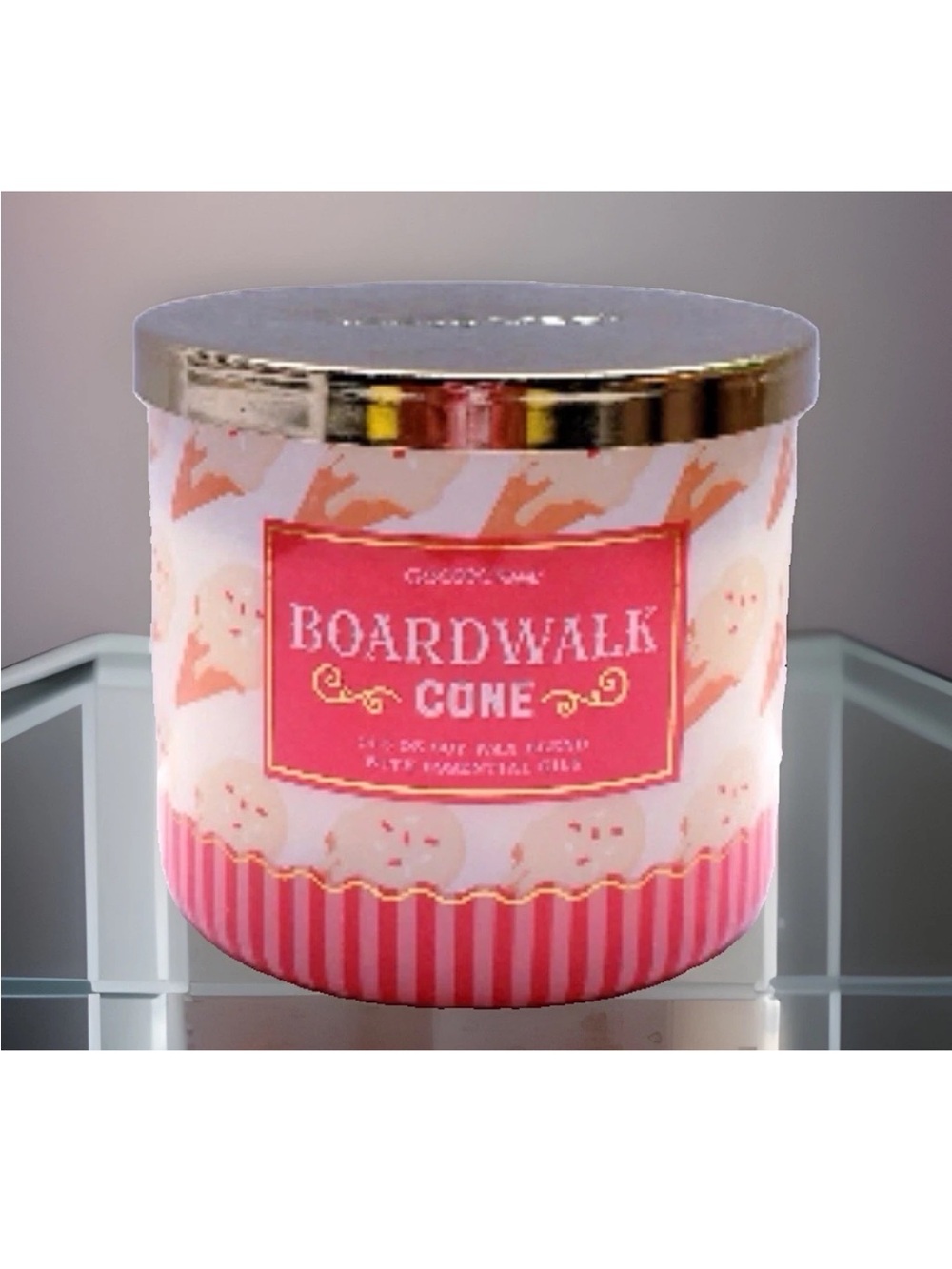 Goose Creek 3-Wick Candle- Boardwalk Cone (14.5 oz)